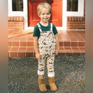 New Jackson rowe Harris Overalls - Wild Cat Print​​